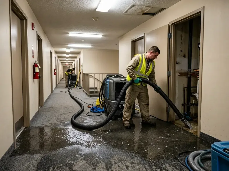 multi-unit-apartment-hallway-f-005 — frequently asked questions, Emergency Burst Pipe Water Extraction & Removal in Severn,…